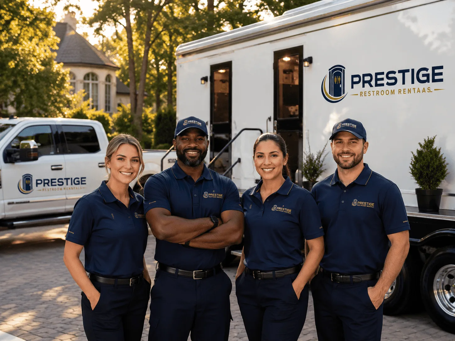Trusted Luxury Portable Restrooms company in North Lima, OH